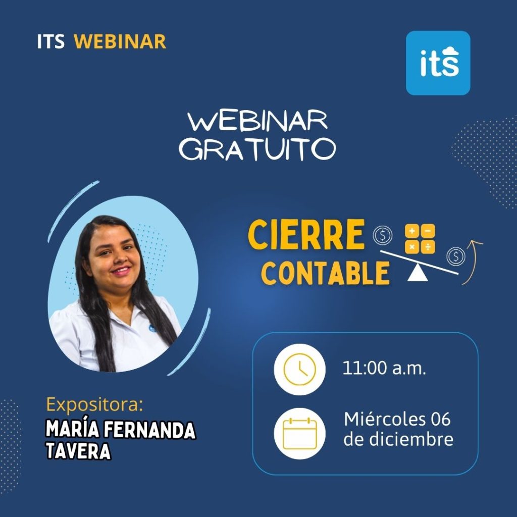 Webinar cierre contable