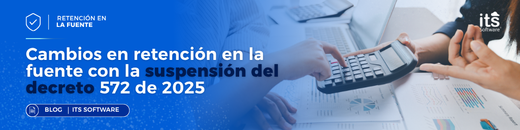 Suspensión del Decreto 572 de 2025
